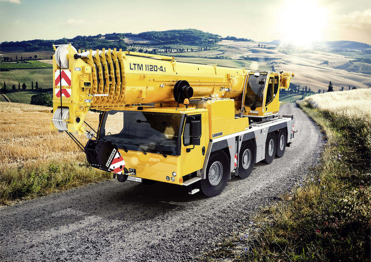 Liebherr pushes four-axle LTM 1120-4.1 into new performance class - On ...