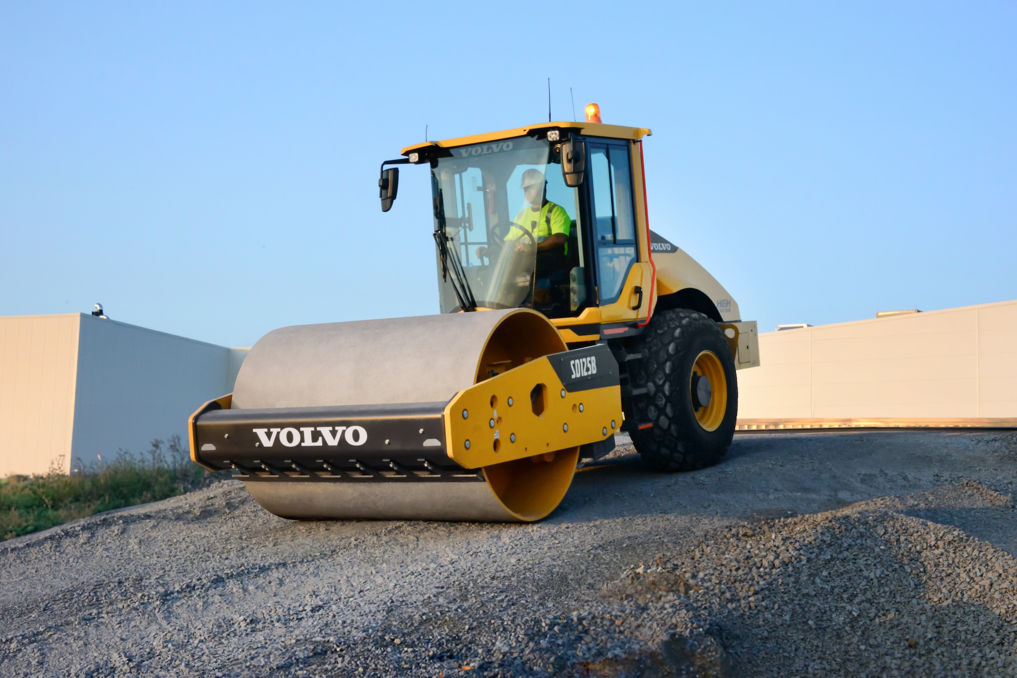 Volvo SD125 soil compactor - On-Site MagazineOn-Site Magazine